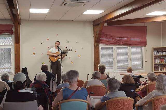 Concert en ehpad