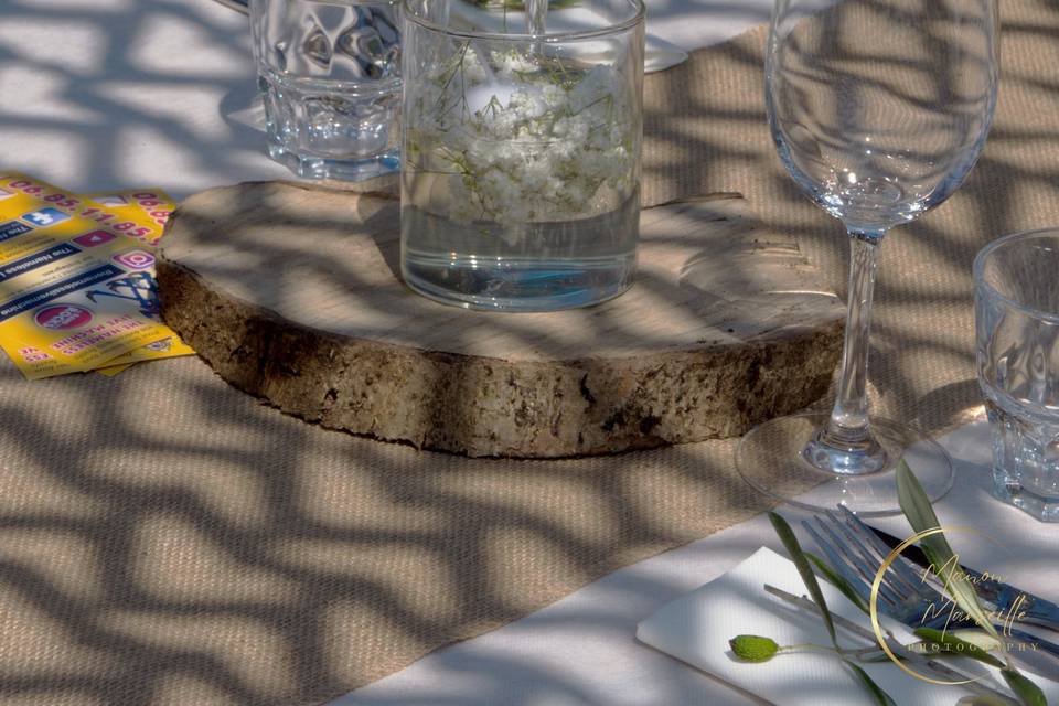 Centre table mariage A&I