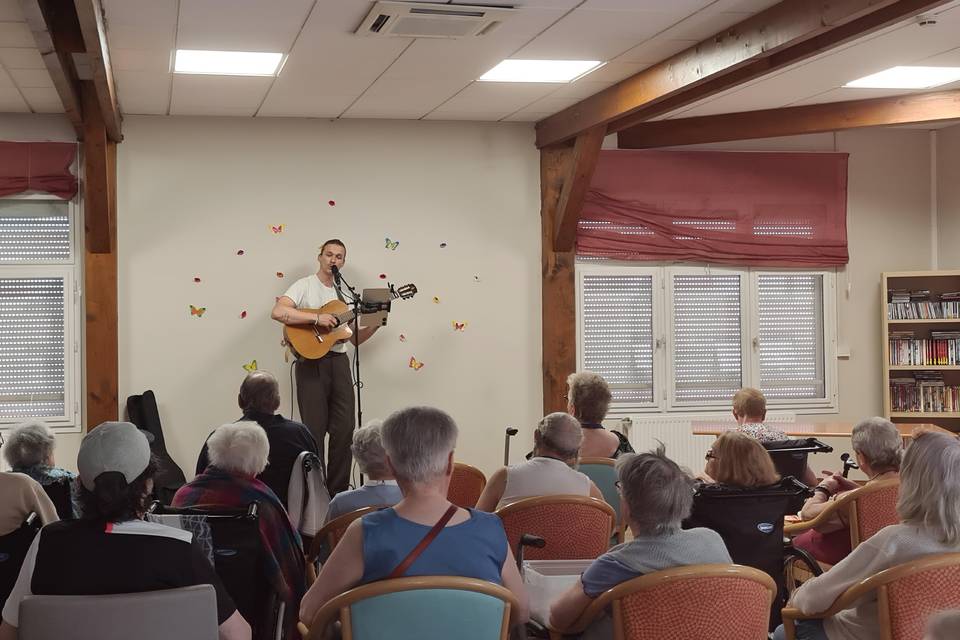 Concert en ehpad
