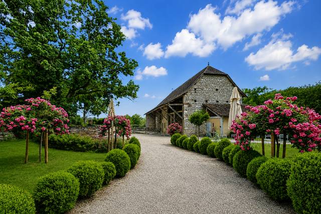 Domaine de Montin - jardin
