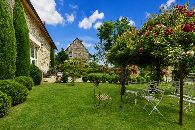 Domaine de Montin - jardin