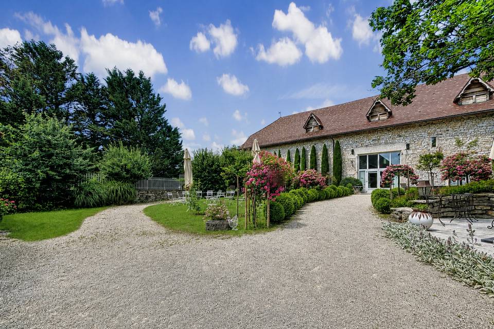 Domaine de Montin - cour
