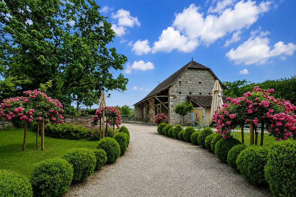 Domaine de Montin - jardin