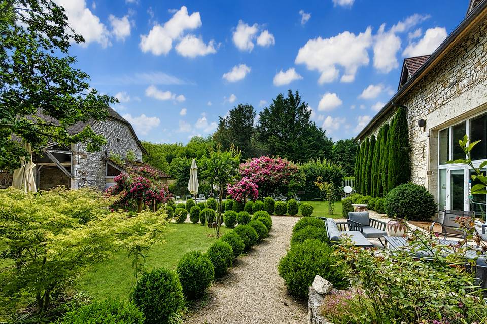 Domaine de Montin - jardin