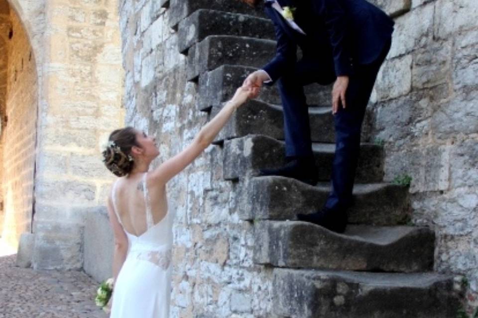 chignon mariage