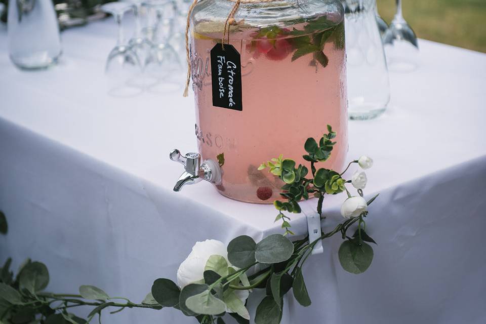 Citronnade framboise
