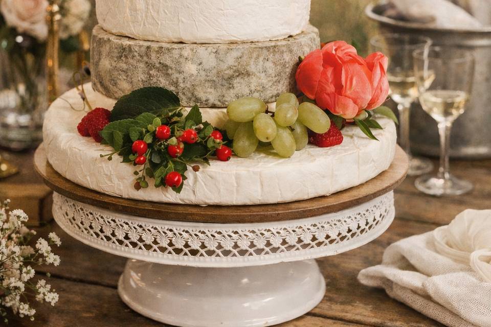 Pièce montée fromages
