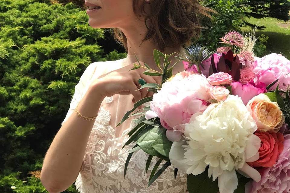Maquillage et coiffure mariage