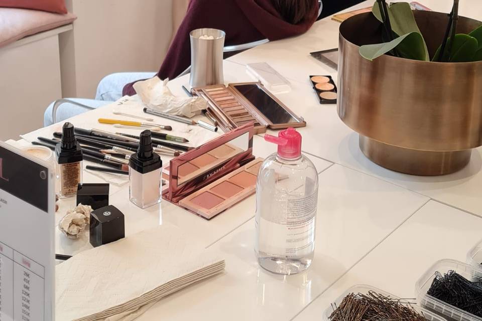 Maquillage et coiffure mariage