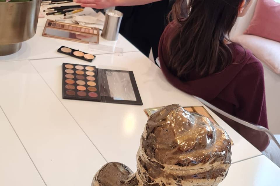 Maquillage te coiffure mariage