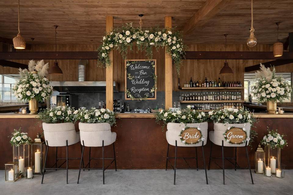 Bar cuisine ouverte