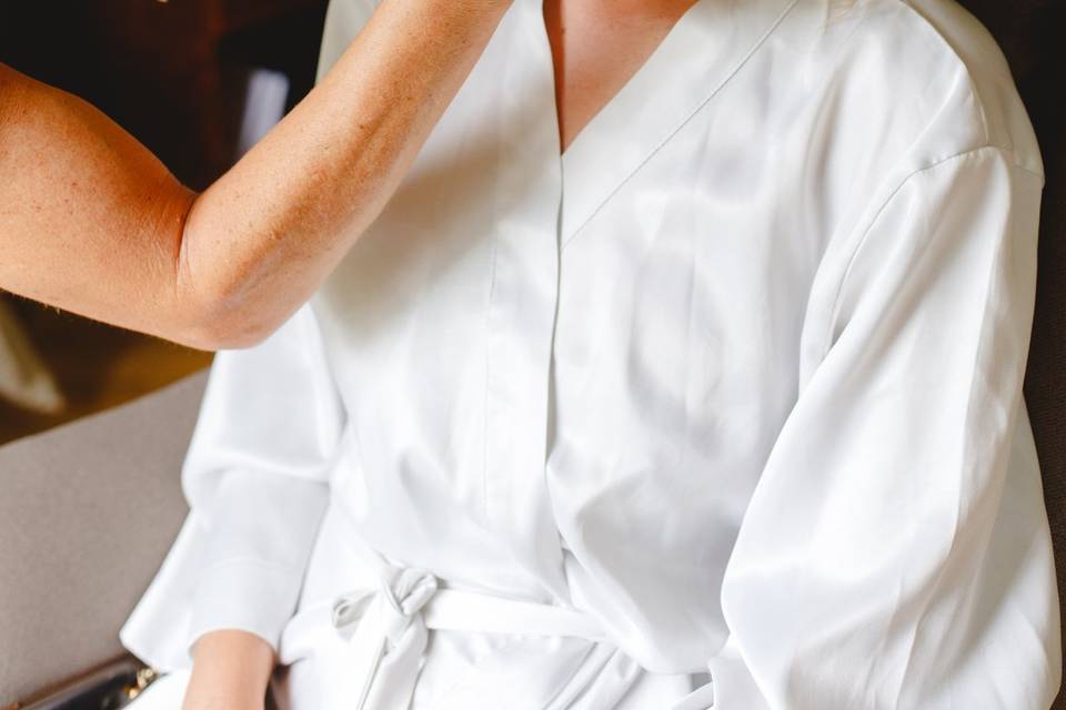 Maquillage et coiffure mariage