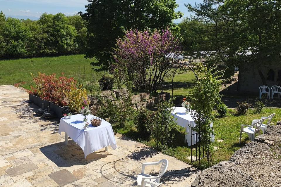 Terrasse piscine