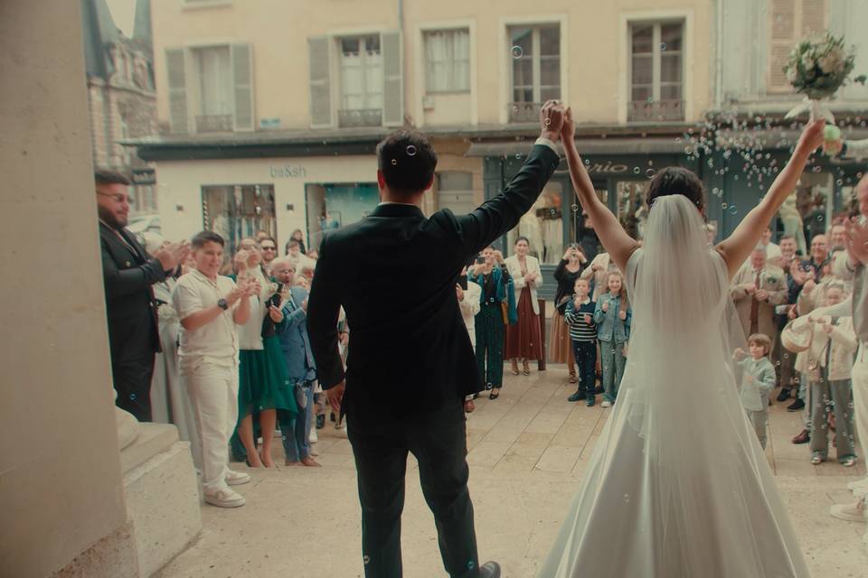 Sortie d'église