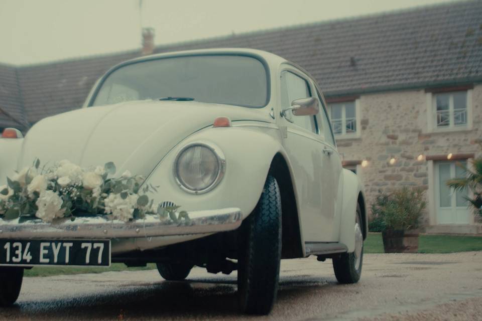 Voiture des mariés