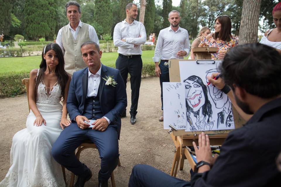 Caricature live