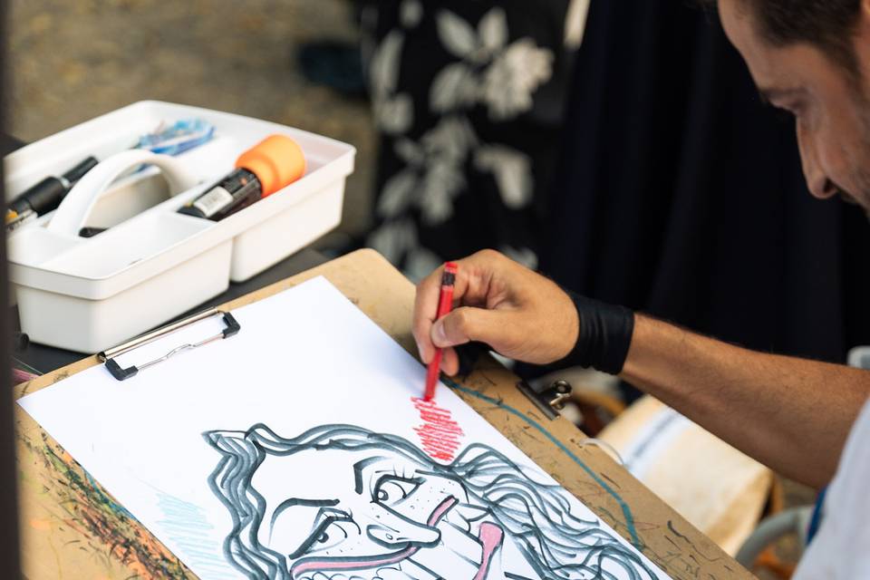 Caricature live
