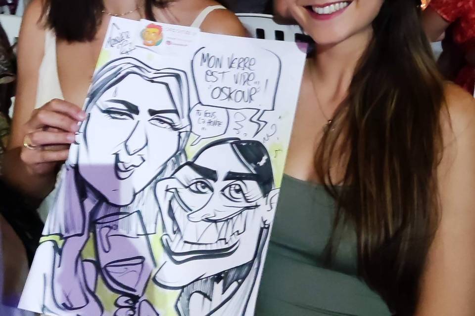 Caricature live
