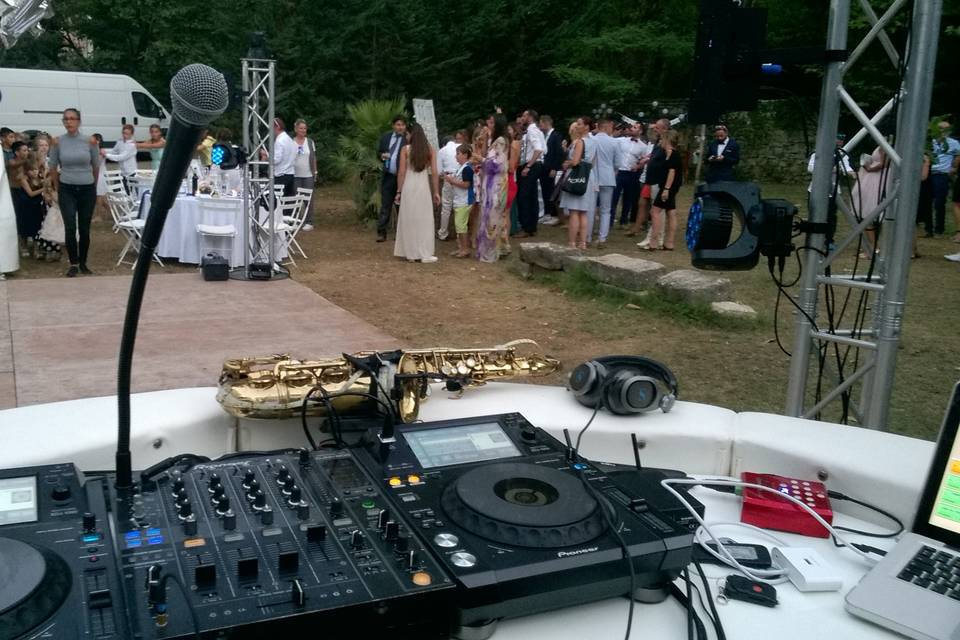 Dj/Sax/ Plage  Le Cercle