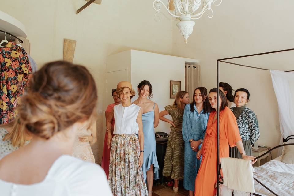 Mariage élégant chateau