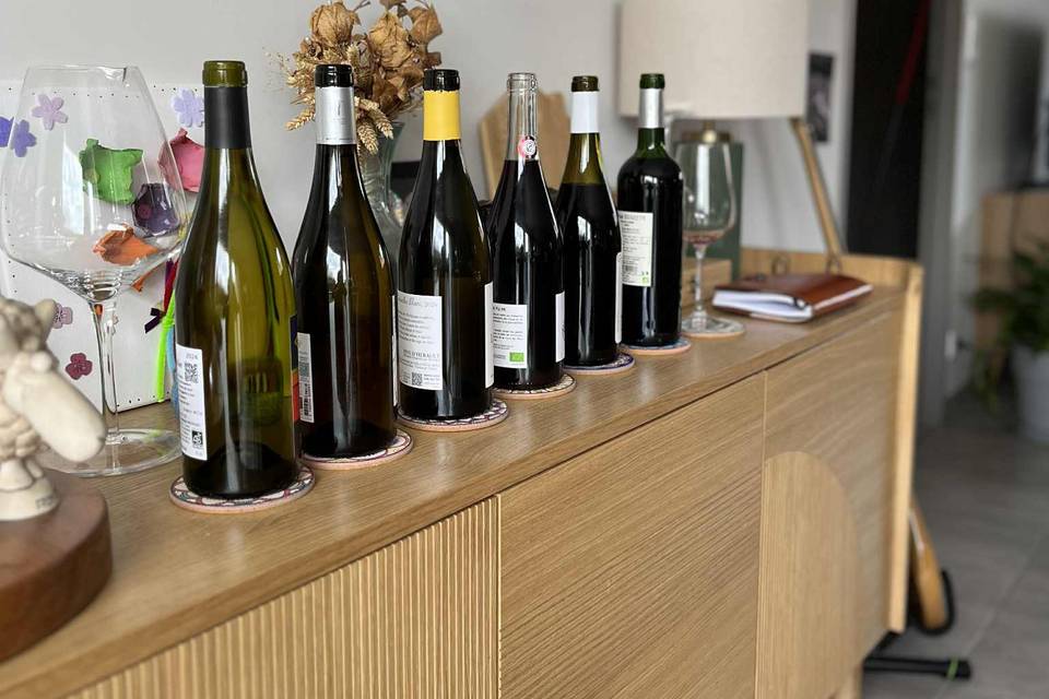 Dégustation à domicile