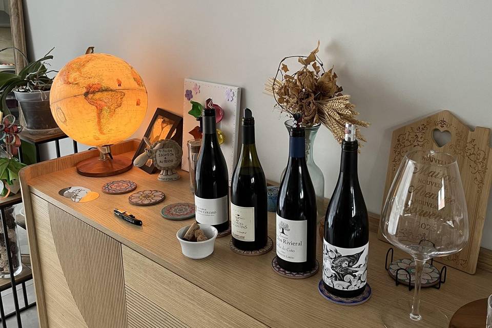 Dégustation à domicile