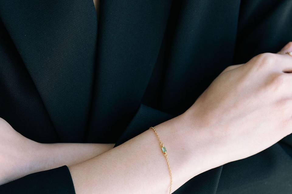 Bracelet fin en perles