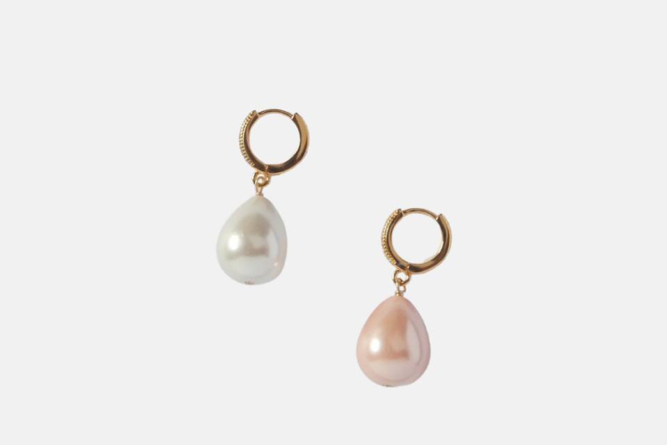Créoles en perles
