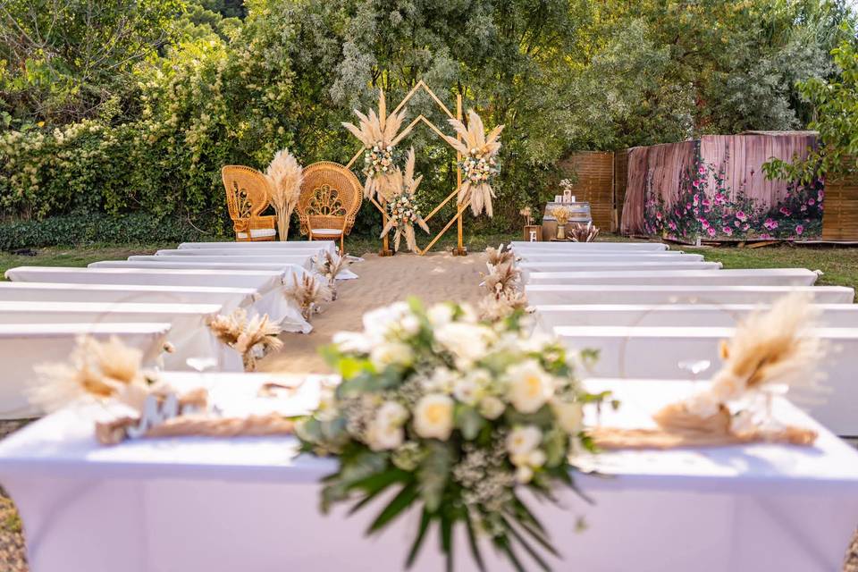 Espace  jardin de 500m2