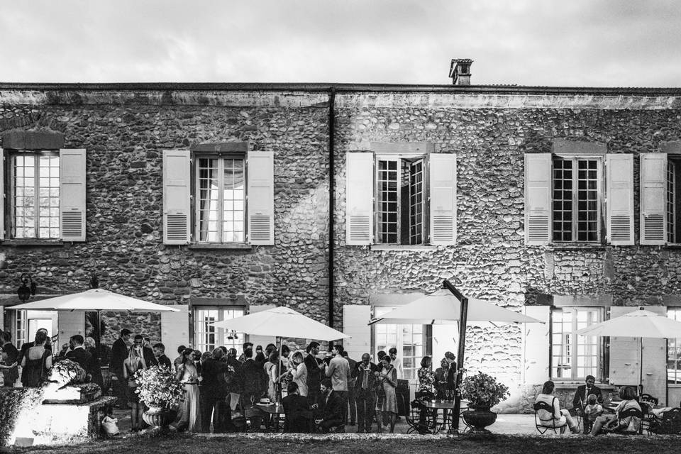 Terrasse vin d'honneur