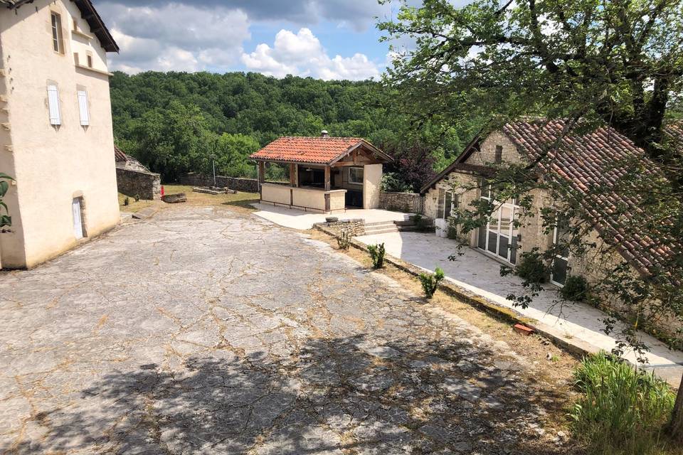 Gîte Cuisine d'été et Salle