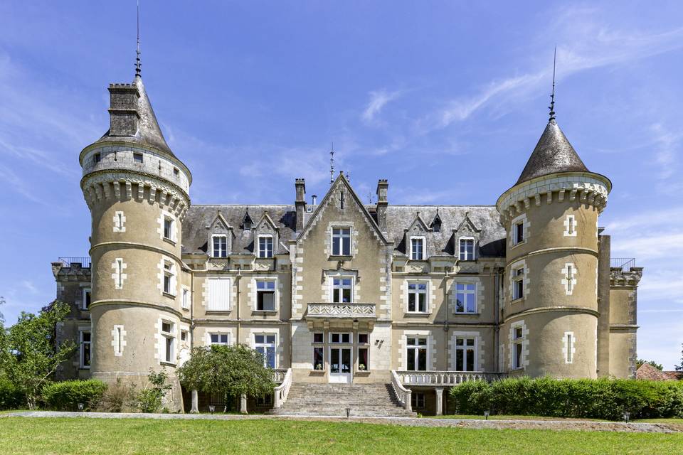 Arrière du château