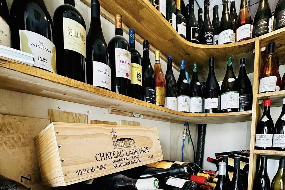 La cave à vin
