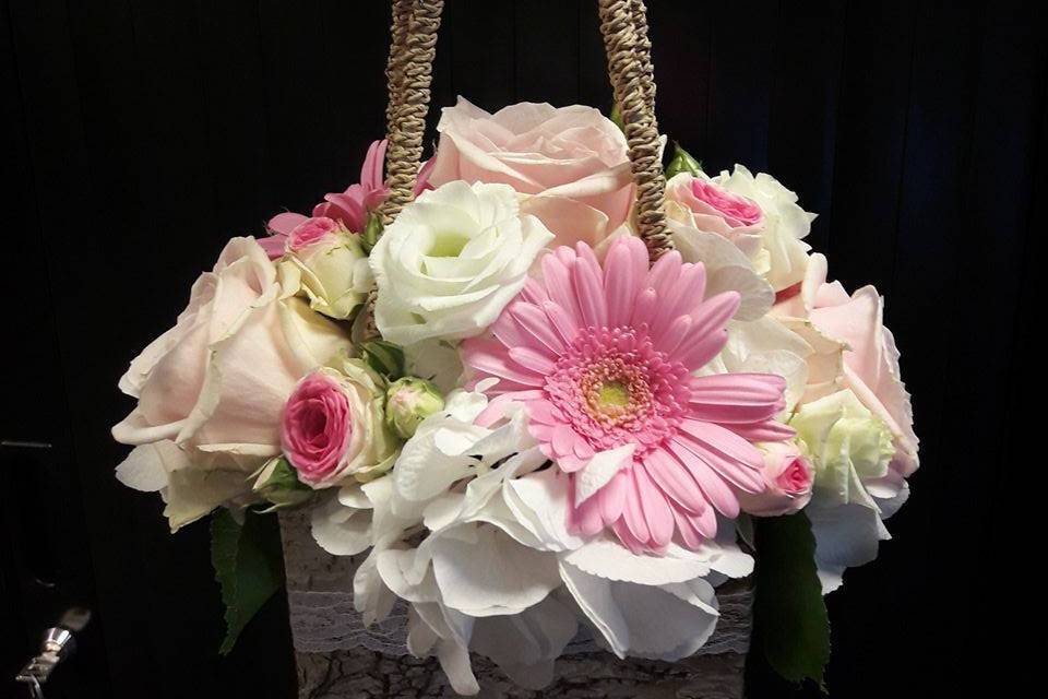 Bouquet de mariée sac