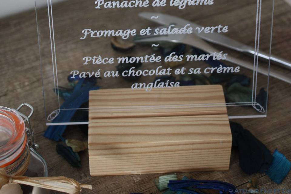 Menu bohème