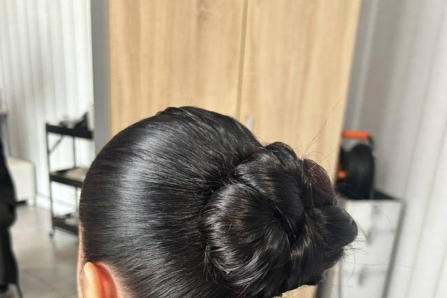 Chignon haut