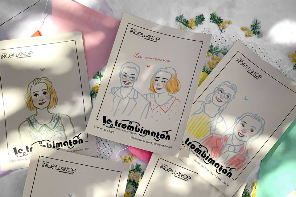 Des portraits à emporter