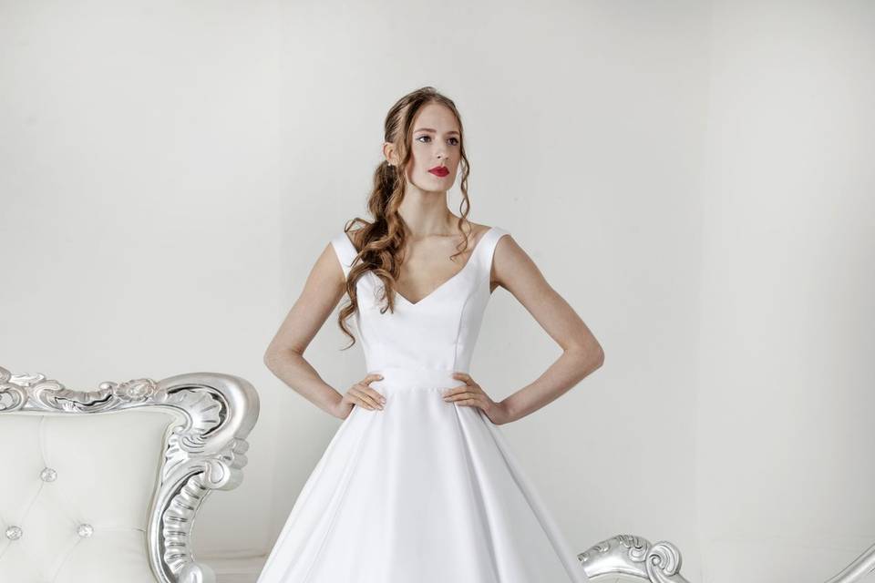 Robe de mariée simple