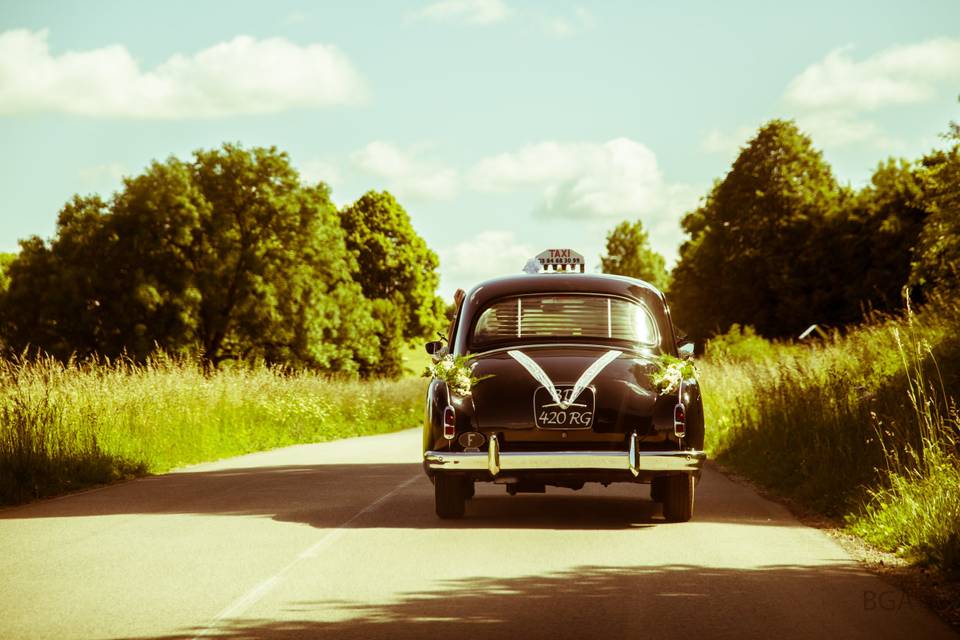 Voiture des mariée