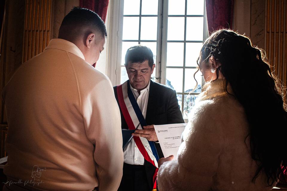 Maire avec marié