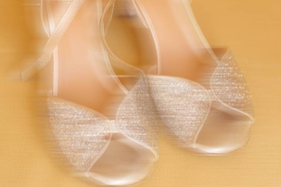 Chaussures de la mariée