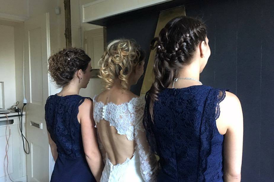 Coiffure mariée & témoin 2018