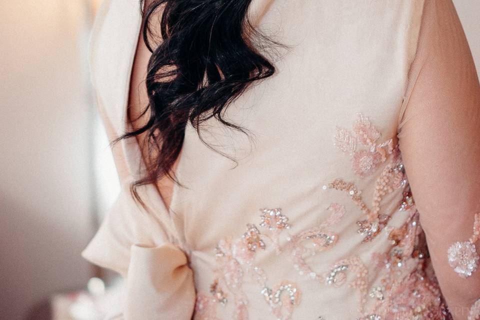 Coiffure de la mariée
