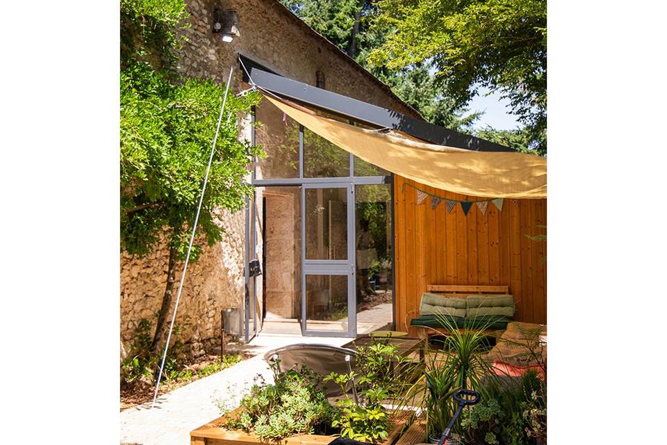 Terrasse jardin