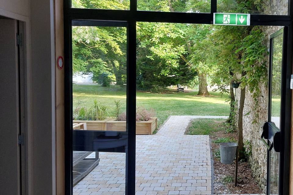 Terrasse jardin