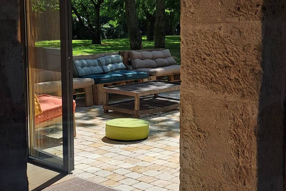 Terrasse jardin