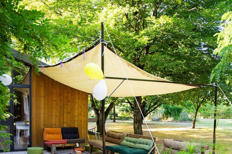 Terrasse jardin