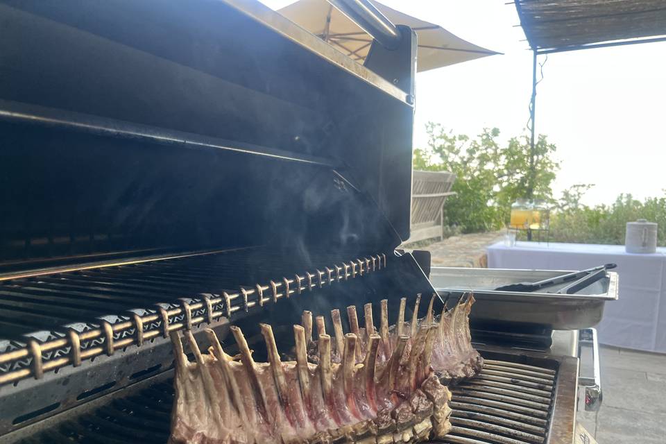 Cuissons au feu de bois
