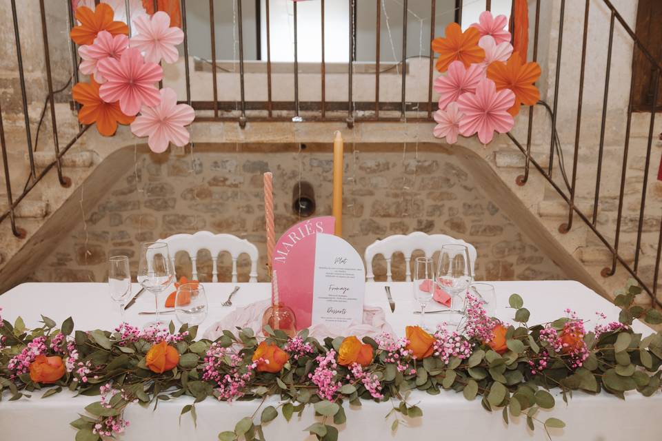 TABLE MARIÉS