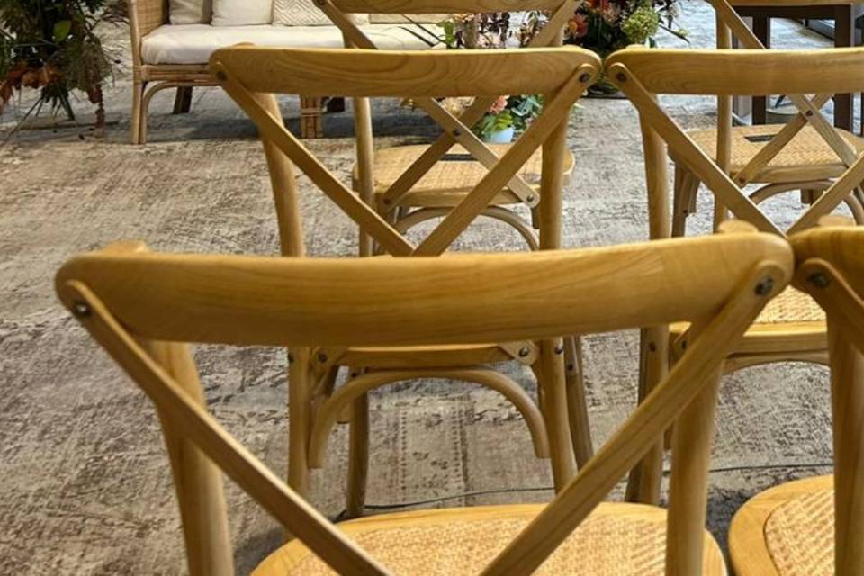 Cérémonie à l'intérieur